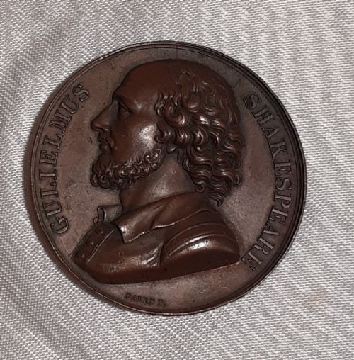 William Shakespeare Medal, 1818