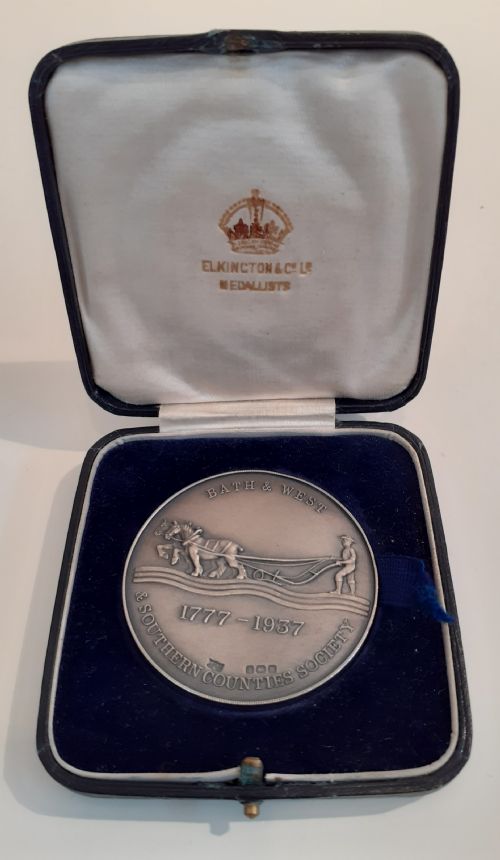 Silver Agricultural Medal, Hallmarked Birmingham 1923
