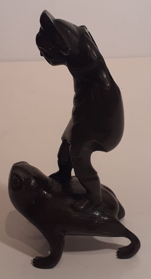 Meiji Bronze Okimono