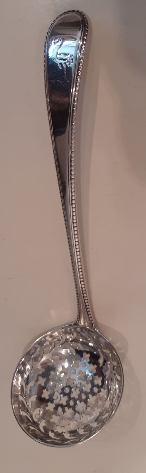 Silver Georgian Sifting Ladle, London 1783