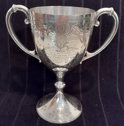 Walker & Hall Silver Trophy Cup 1895