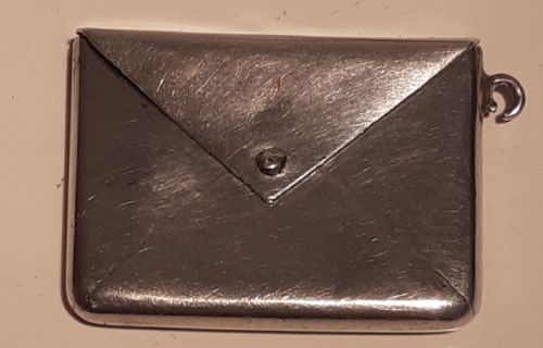 Silver Stamp Case, Hallmarked Birmingham 1912