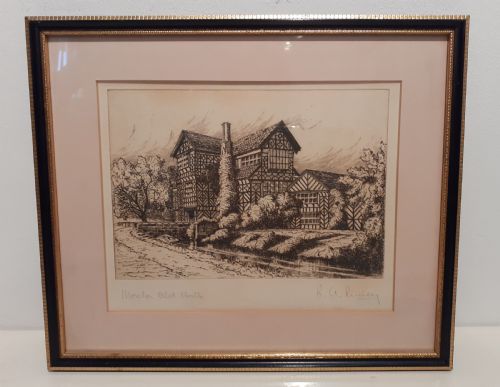 Etching by RA Riseley 