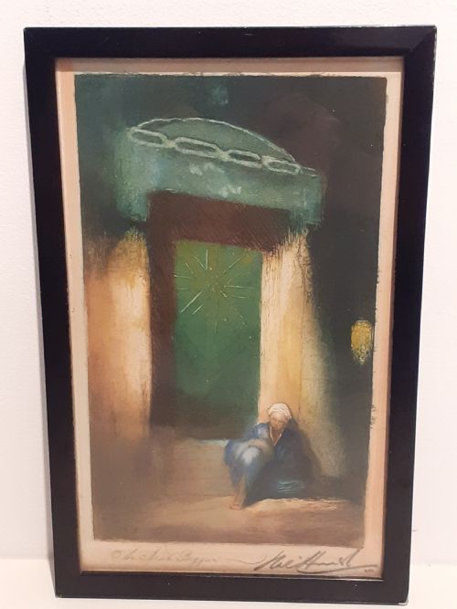 fig 1. Artist Proof, Colour Printed Etching