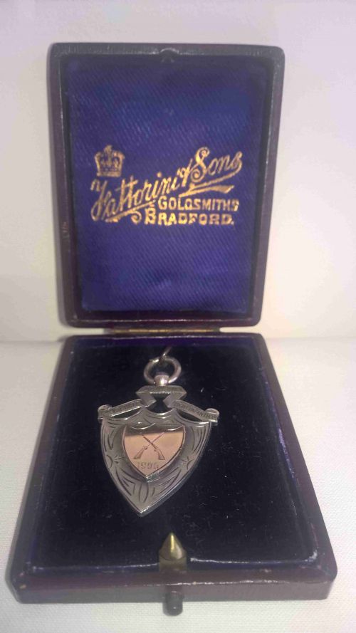 Edwardian Silver Fob in Original Box