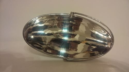 SILVER PEDESTAL SWEET BOWL HALLMARKED 1877 - ADDITIONAL PHOTO 3