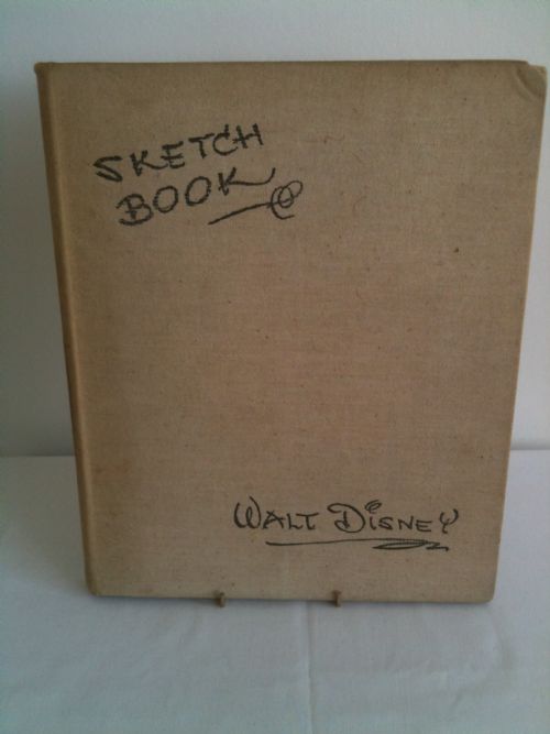 First Edition Walt Disney Sketch Book, 1938