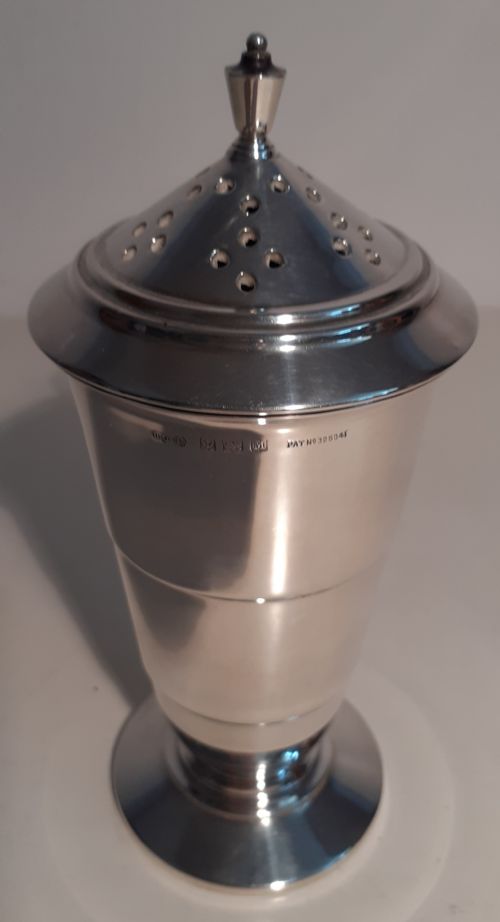 Art Deco Silver Sugar Sifter, Hallmarked 1936