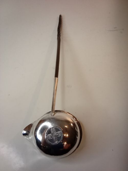 fig 1. Georgian Sterling Silver, Toddy Ladle