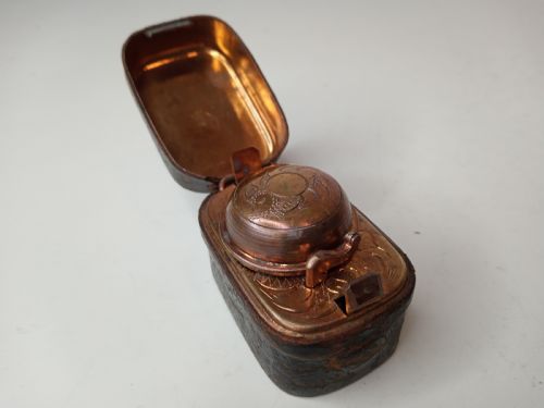 Victorian Travel Inkwell