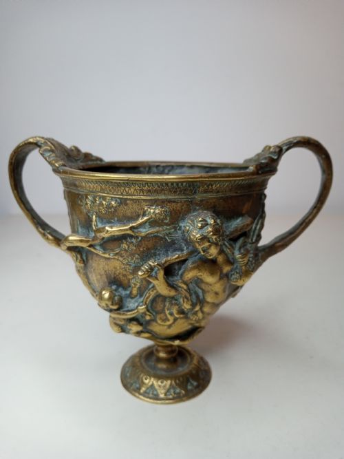 BRASS POMPEJI KANTHAROS CUP - ADDITIONAL PHOTO 1