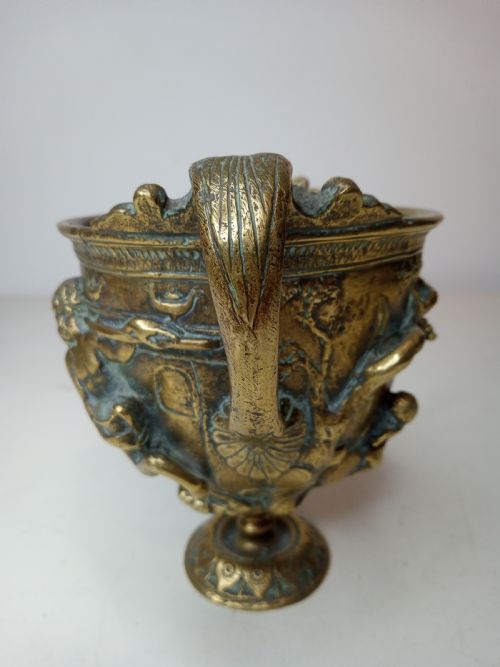 BRASS POMPEJI KANTHAROS CUP - ADDITIONAL PHOTO 3