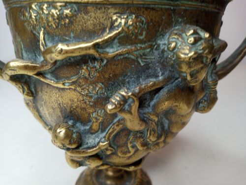 BRASS POMPEJI KANTHAROS CUP - ADDITIONAL PHOTO 4