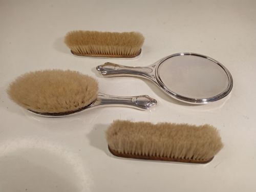 fig 1. Sterling Silver Vanity-Set, 1910