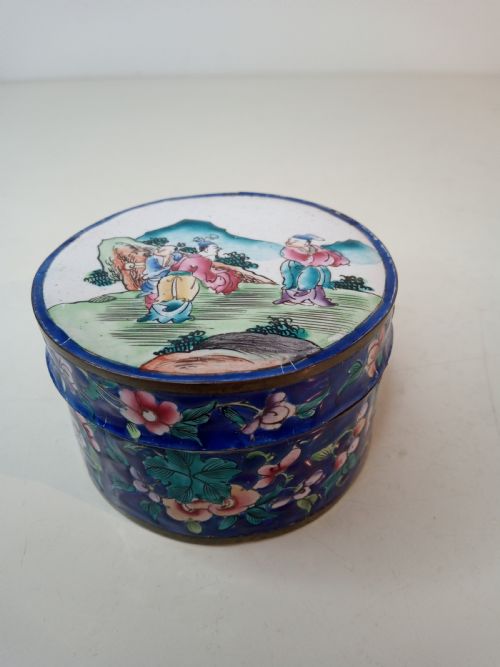 Qing Dynasty Enamel Box