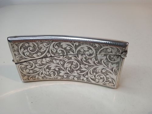 SILVER CARD CASE BIRMINGHAM 1907 - ADDITIONAL PHOTO 2