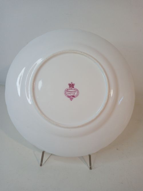fig 1. Royal Garter Plate, Windsor Castle 1880's