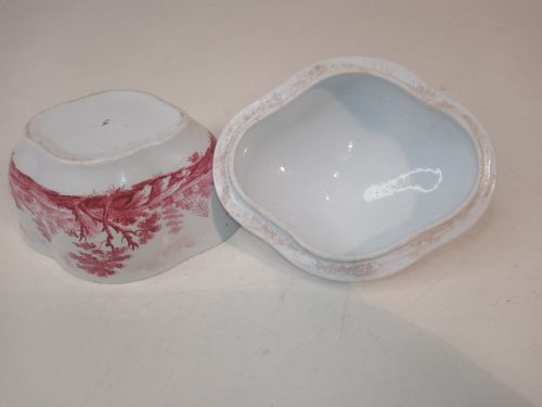 MID 1700'S RICHARD GINORI SUGAR BOWL - ADDITIONAL PHOTO 8