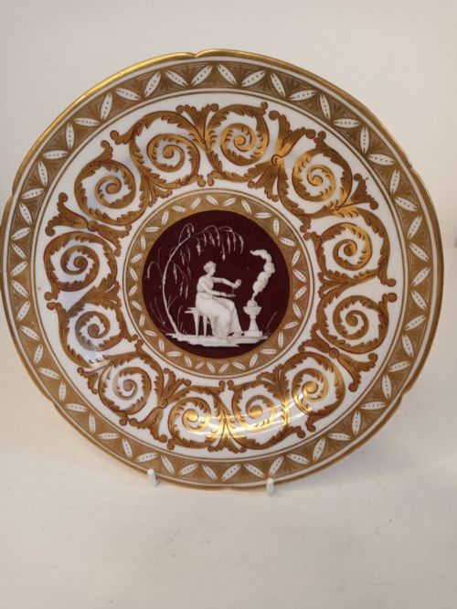 1820'S Plate by Anstice Horton and Rose