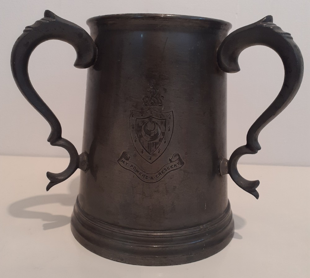 Trinity Hall Boat Club, Cambridge, Pewter Trophy Tankard, Trials of 1908