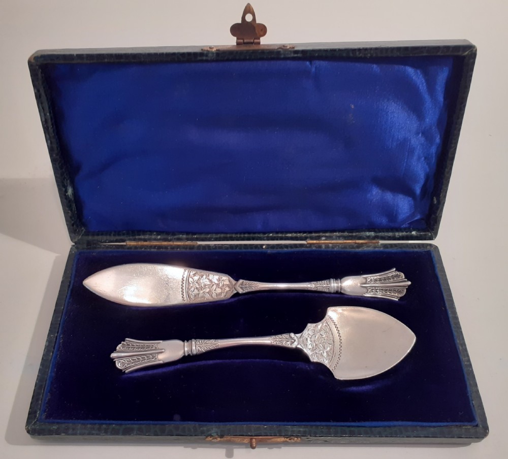 Silver Stilton Set, Birmingham 1899
