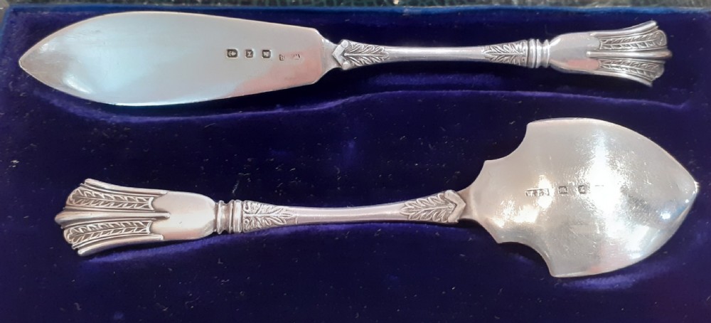 Silver Stilton Set, Birmingham 1899 View II