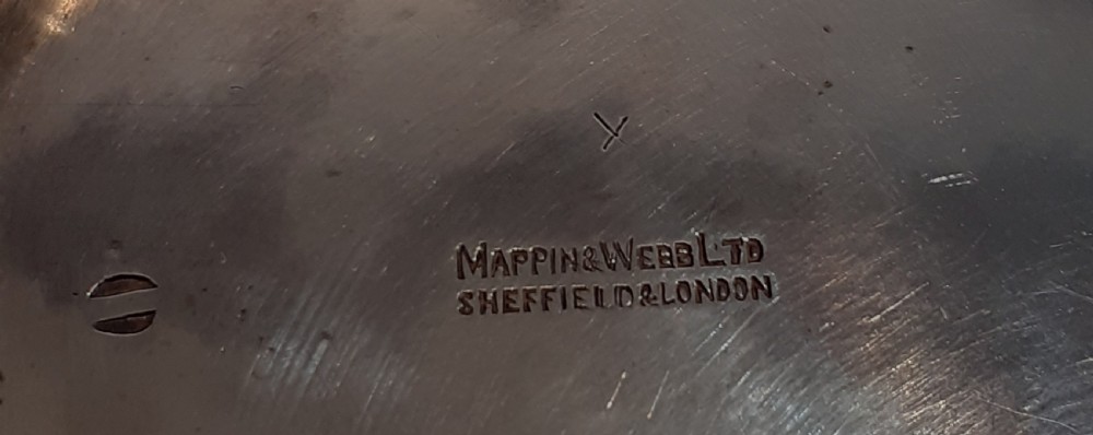 Silver Teapot & Sugar Bowl, Sheffield 1935, Mappin & Webb View II