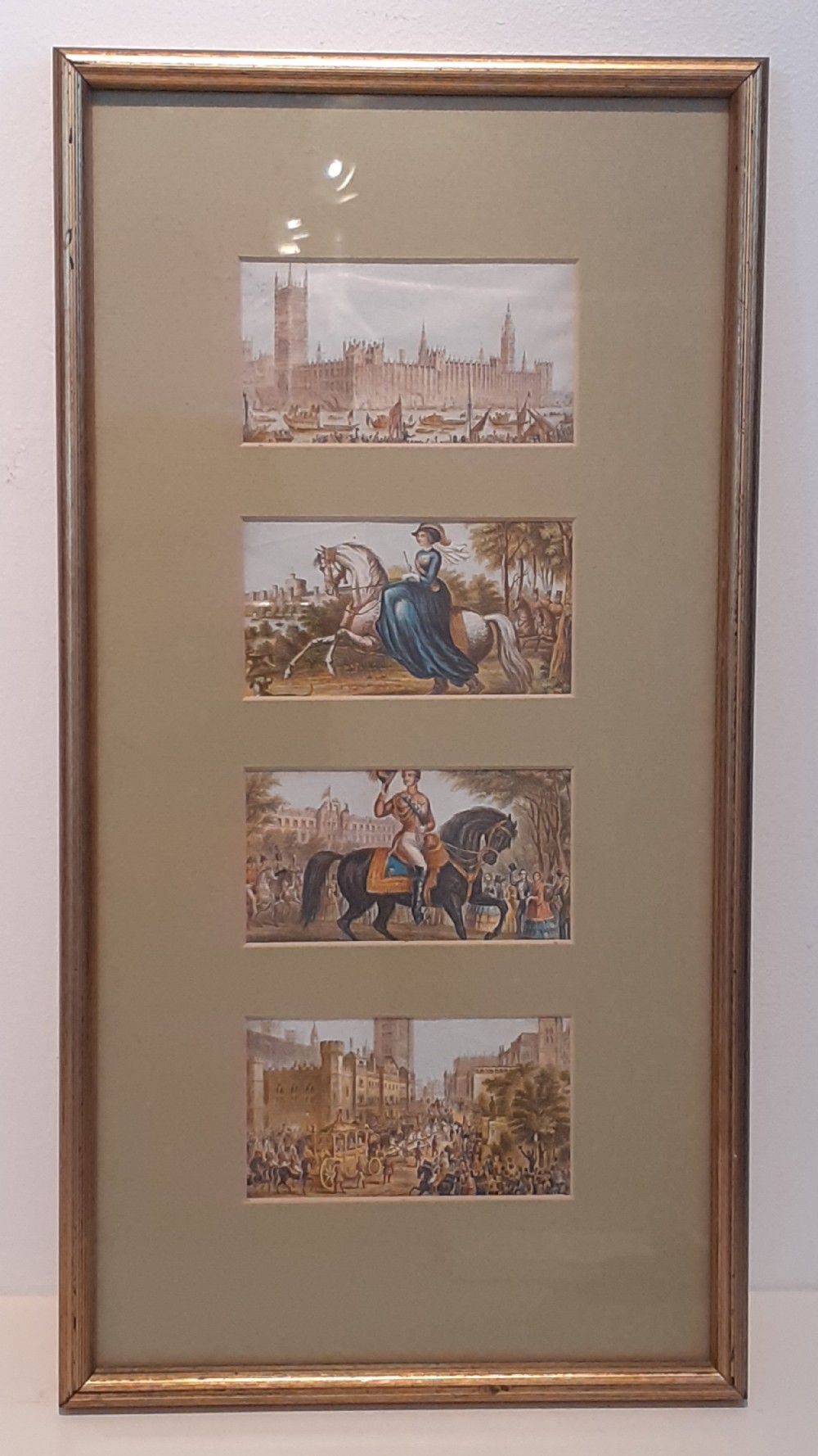 Four Baxter Prints, printed by Le Blonde in 1855