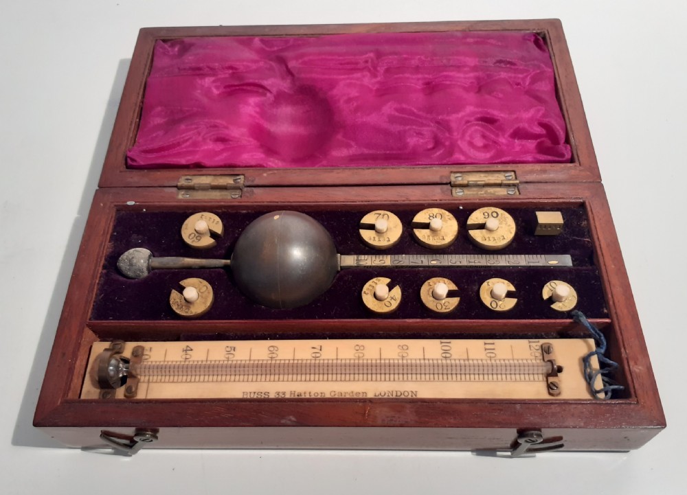 Hydrometer by Sykes of Hatton Garden in London