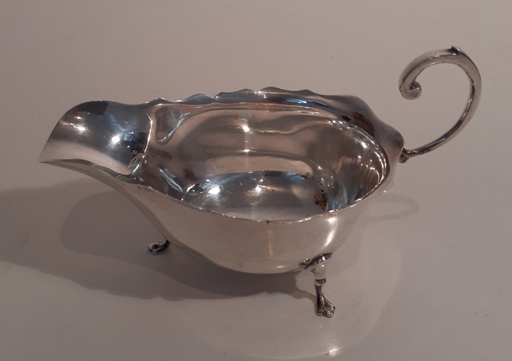 Silver Saucier, Mappin & Webb, Hallmarked London 1909