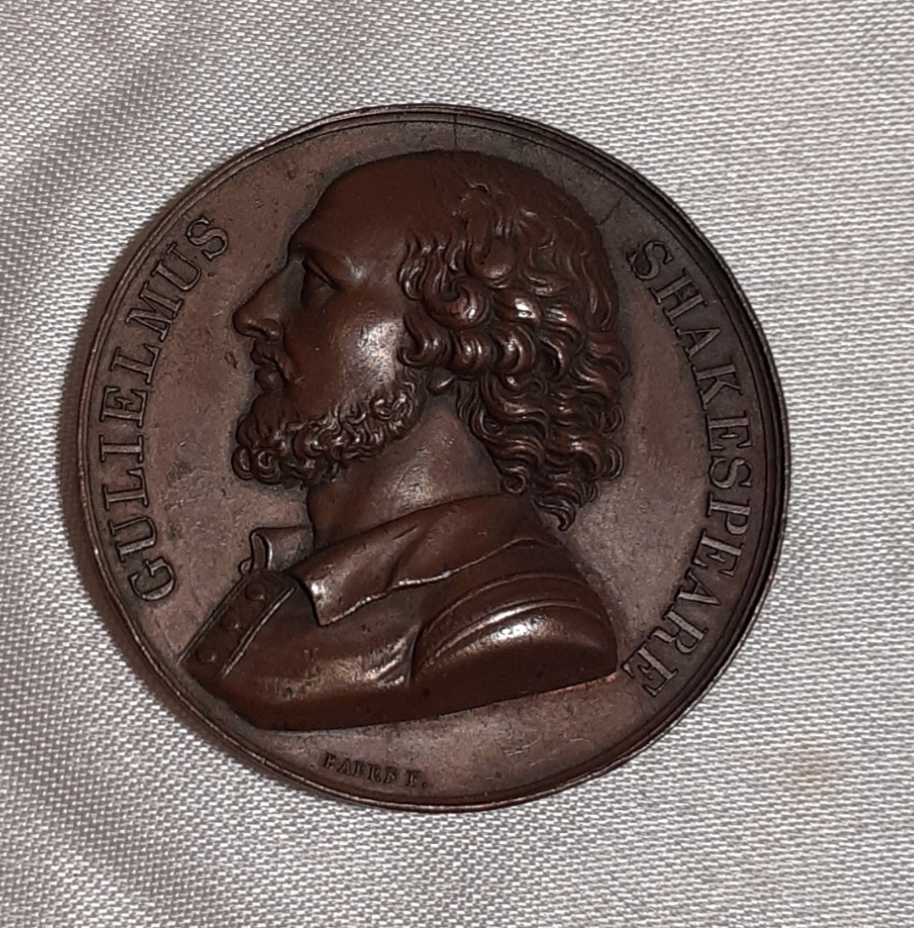 William Shakespeare Medal, 1818