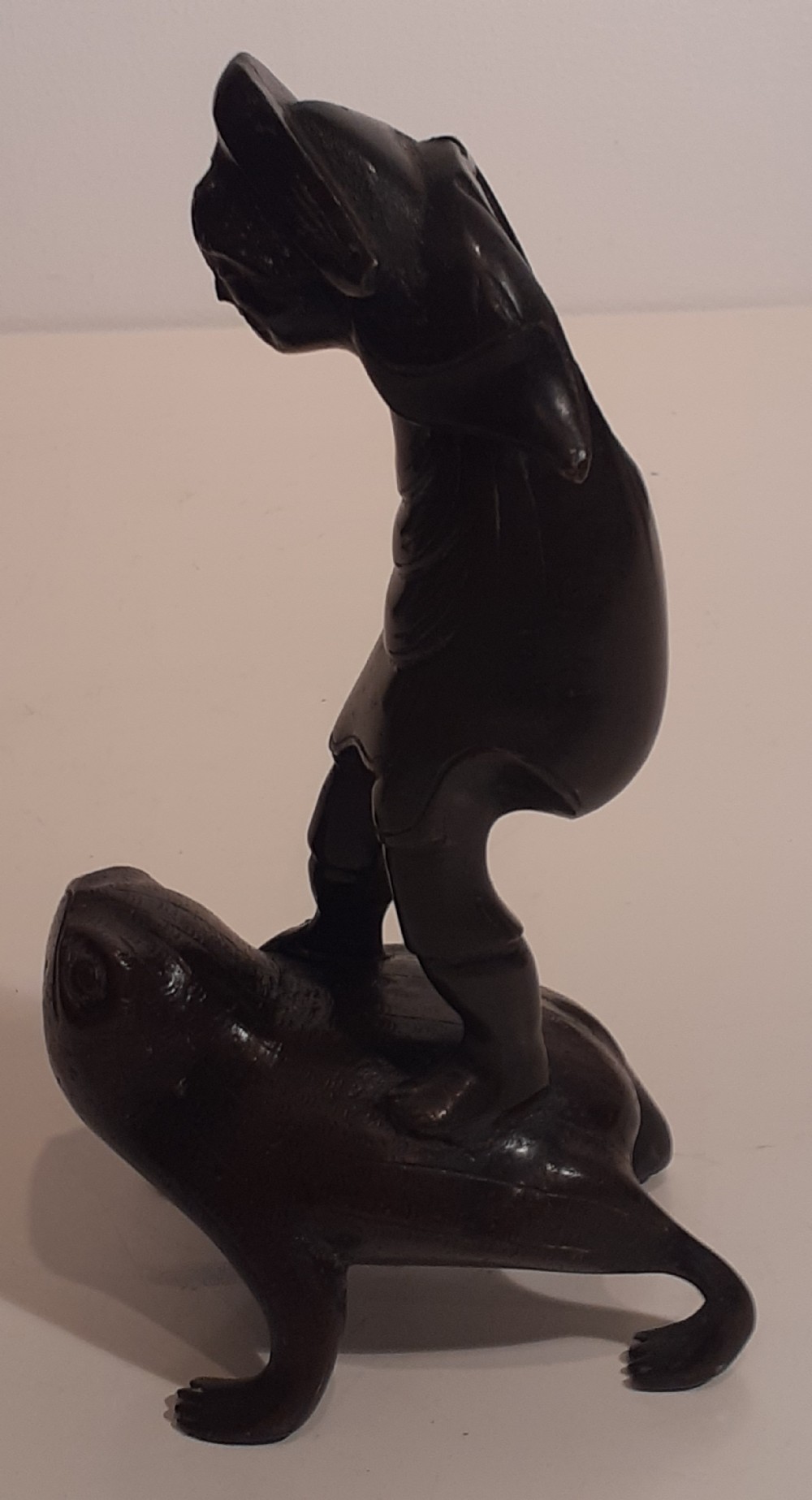 Meiji Bronze Okimono 