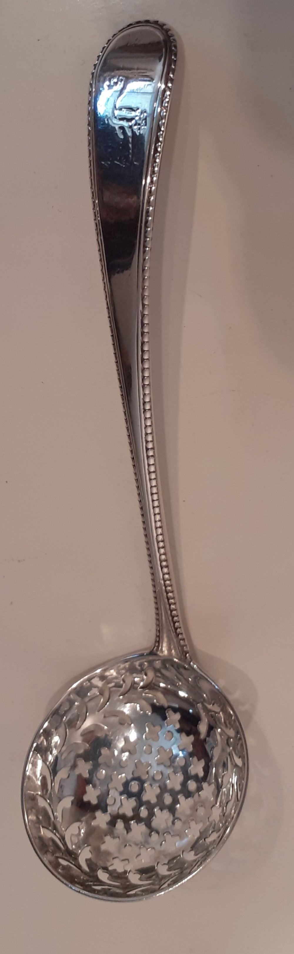 Silver Georgian Sifting Ladle, London 1783
