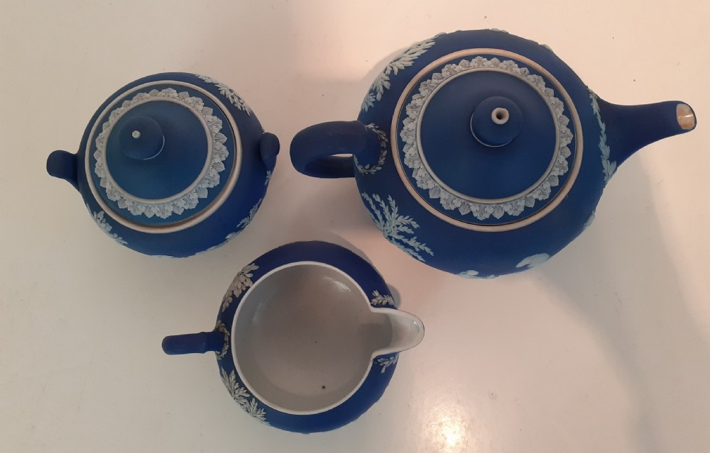 Wedgwood Jasperware Tea Set View III
