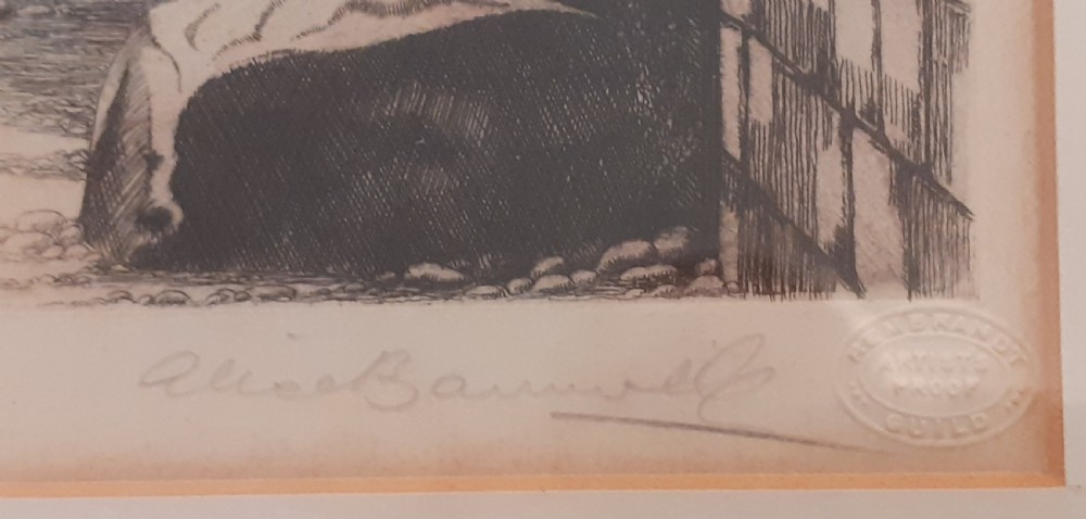 Artist Proof, Original Etching of 