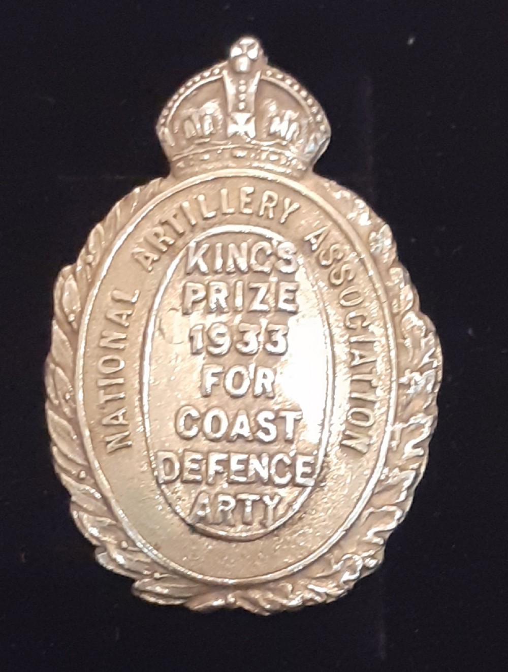 Silver Artillery Badge 1933