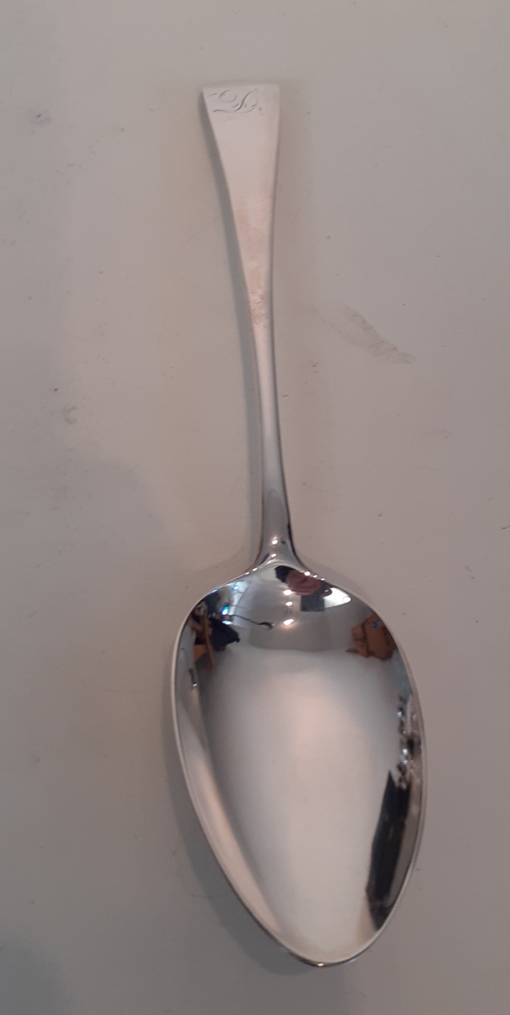 Large Georgian Silver Spoon, Hallmarked London 1805