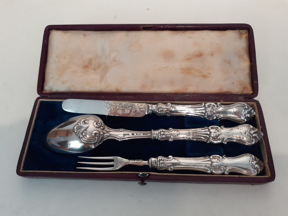 Victorian Silver Cuttlery Set View III