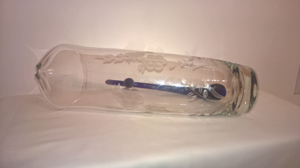 Art Deco Crystal Water Jug View IV