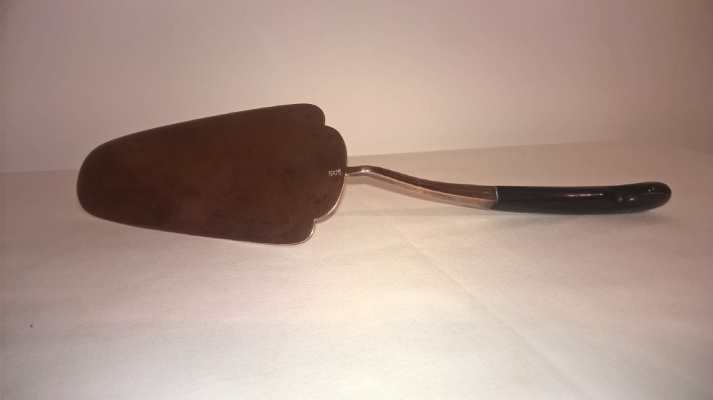 Georgian Cake Slicer with Whale Bone Handle View III