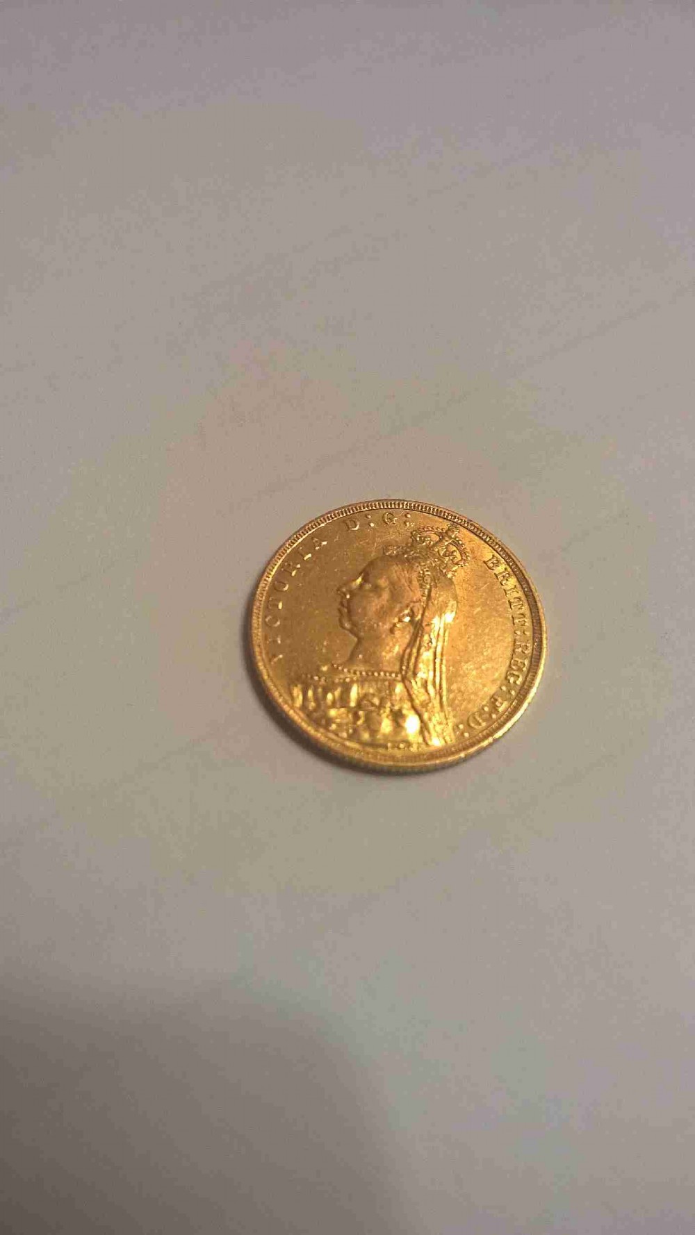 Gold Sovereign, Queen Victoria, Jubilee Head, 1890