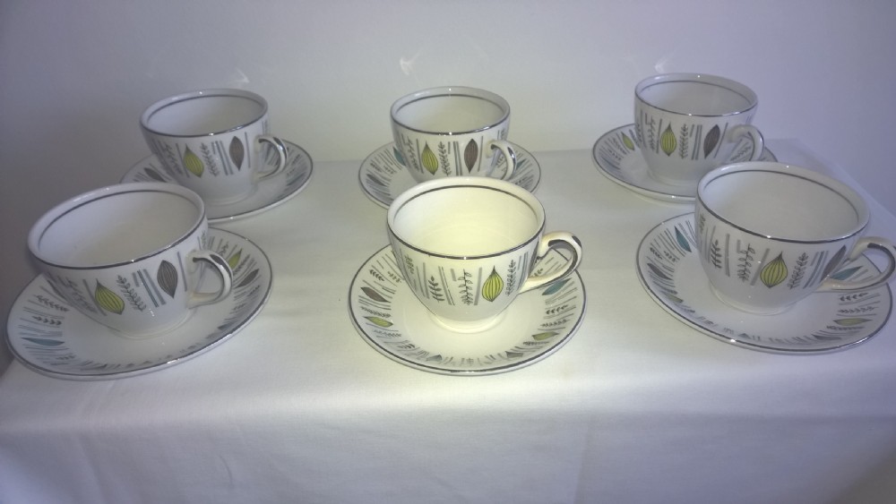 1950's Alfred Meakin Coffee Set View II
