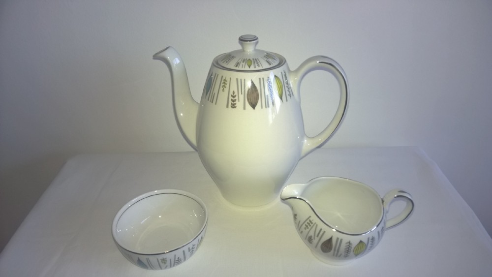 1950's Alfred Meakin Coffee Set View IV