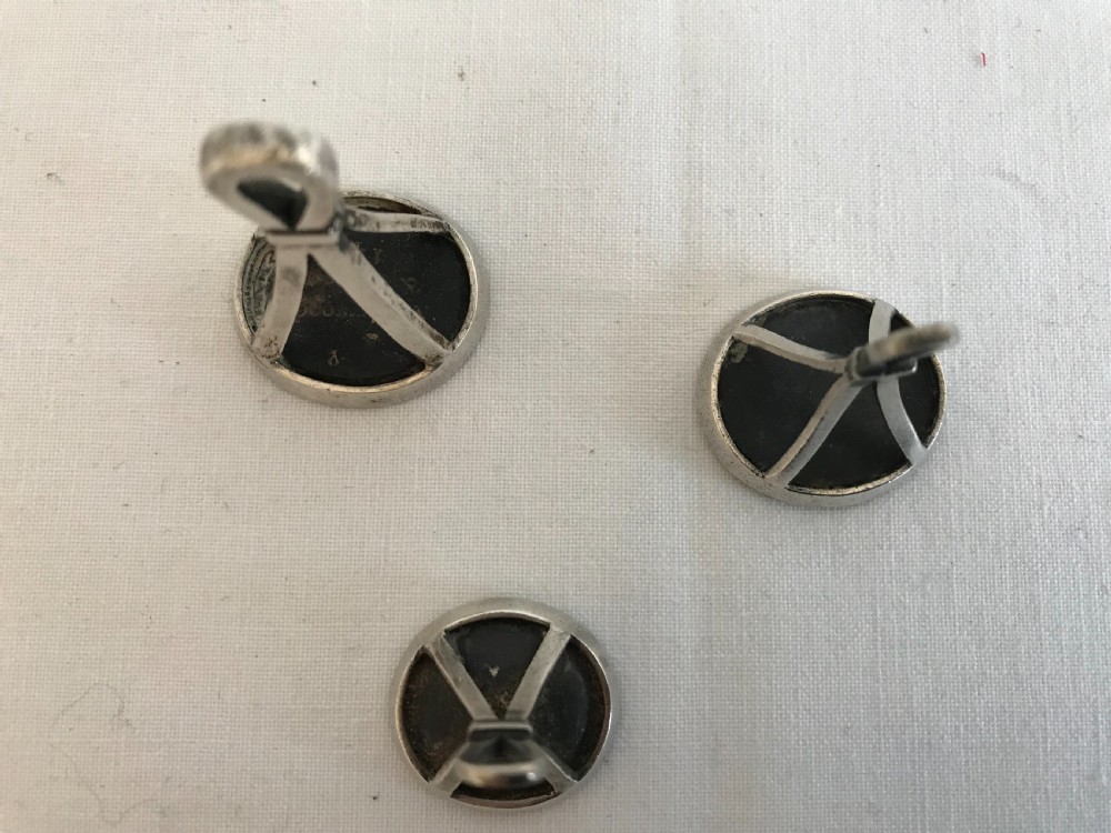 Three Georgian Silver Seal FOBS View II