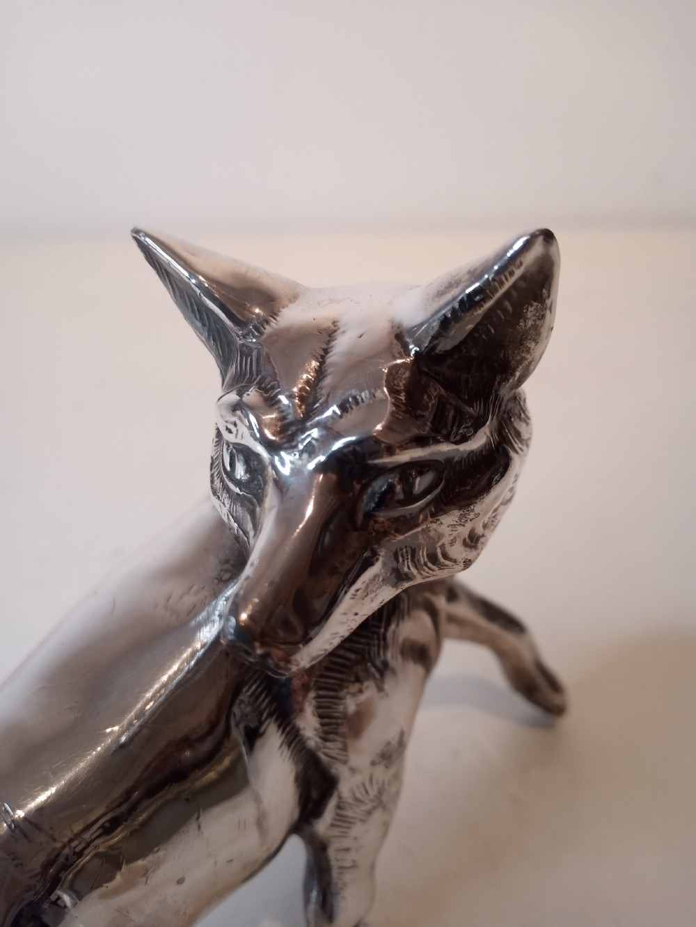 Early 1900's Model of a Silver plated Fox View III