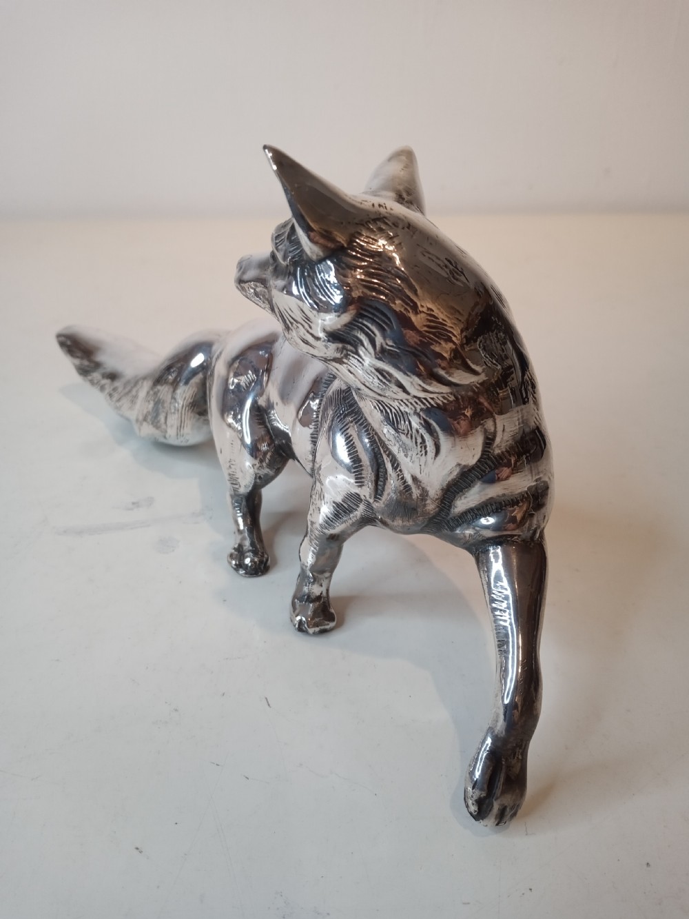 Early 1900's Model of a Silver plated Fox View IV