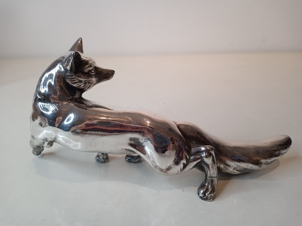 Early 1900's Model of a Silver plated Fox View VI
