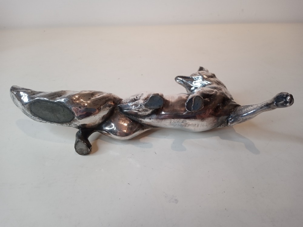 Early 1900's Model of a Silver plated Fox View VII