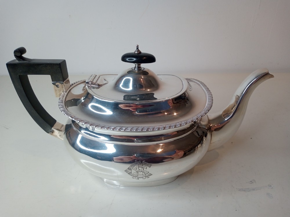 Five Piece Silver Tea and Coffee Set, 1900 View VIII