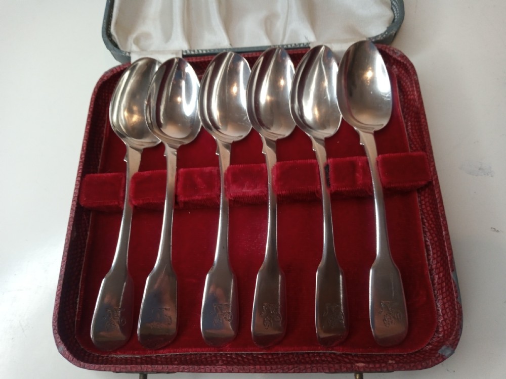 Six Georgian Spoons, Hallmarked London 1821